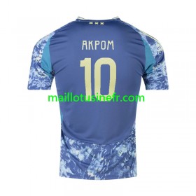 Maillot de Foot Ajax Amsterdam Chuba Akpom 10 Extérieur 2024-25